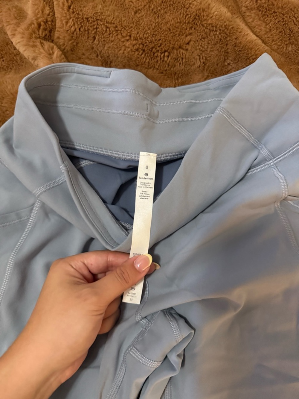 lululemon athletica Light Blue Leggings